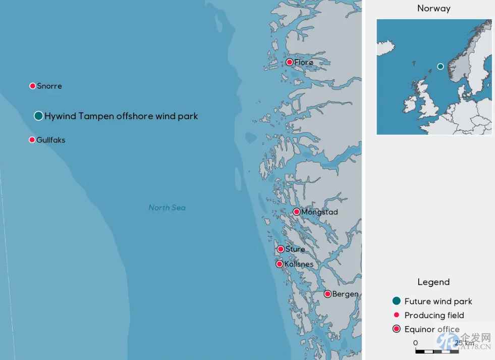 全球最大浮动式风电场投产 为油气平台供电恐引发争议