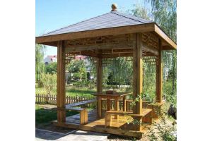 兰州景观木凉亭,木结构工程施工 兰州景观木凉亭,木结构工程施工