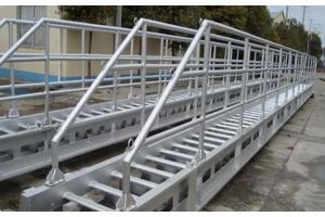 海安铝质平桥梯伸缩舷梯焊接加工厂家 海安铝质平桥梯伸缩舷梯焊接加工厂家