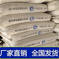 阿尔博白水泥厂家直销：百年纯白，筑就世界之美