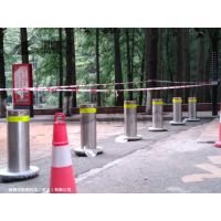 武汉学校阻车升降路桩 遥控升降路桩 升降路桩安装