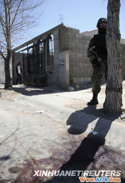 墨西哥发生枪击案(组图)