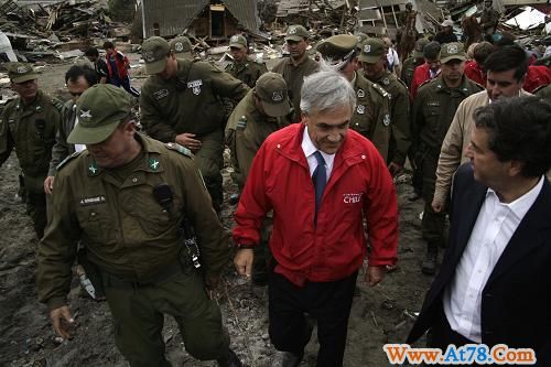智利新总统忙重建 各地余震接连不断