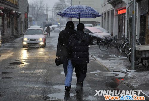 雨雪润京城(组图)