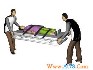 120急救担架抬成“过山车” 死者家属索赔20万元(组图)