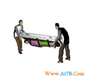 120急救担架抬成“过山车” 死者家属索赔20万元(组图)