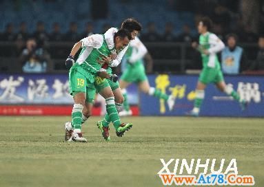 足球——中超：北京国安对阵南昌八一（22）(图)