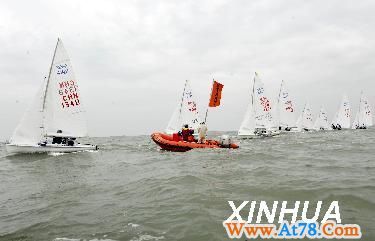 帆船——第14届亚洲帆船锦标赛赛况（5）(图)