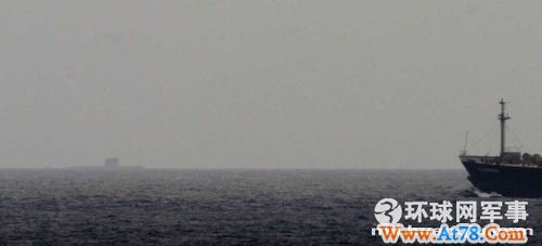 中华人民共和国第五批护航编队护航时遭遇不明国籍潜艇(组图)