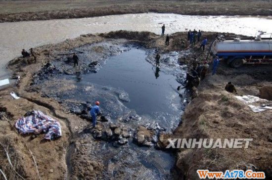 延安市洛川县污油泥泄漏污染初步得到控制(组图)
