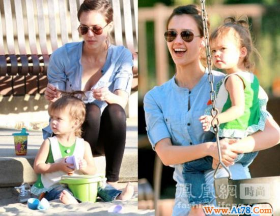组图：全球最美辣妈和女儿靓照