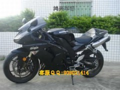 鸿兴车行大热卖川崎ZX-10R摩托车