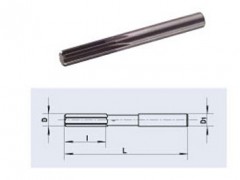 整体硬质合金直柄直槽铰刀