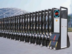 北京建苑专业安装不锈钢伸缩门