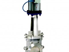 气动对夹式刀形闸阀 气动对夹式刀形闸阀