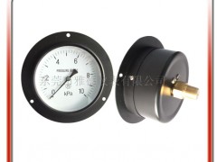 雅德仪表有限公司专业生产100MM轴向带边微压表 雅德仪表有限公司专业生产100MM轴向带边微压表