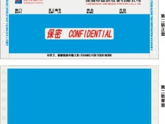 厂家供应员工薪资单印刷