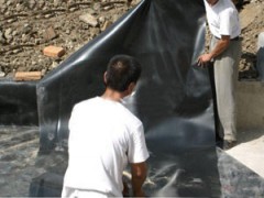 供应盐城盐场结晶池用防渗膜淮安排水板土工布