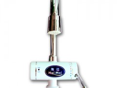 替换原有水龙头的海迈快速电热水龙头(不用保温,终端加热) 替换原有水龙头的海迈快速电热水龙头(不用保温,终端加热)