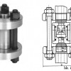 H72H-320型对夹立式止回阀