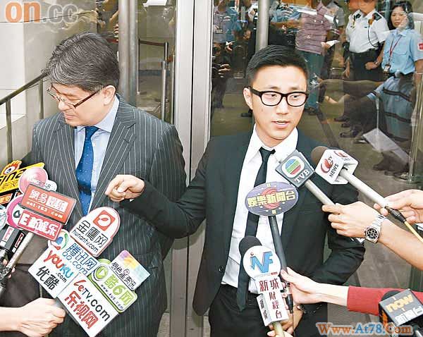 崔建邦殴打女友被判守行为1年邝敏慧放生旧爱