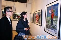 祈福玉树摄影书法艺术展开幕倪萍王铁成出席