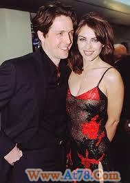 前女友伊丽莎白-赫莉扬言休-格兰特地位胜老公