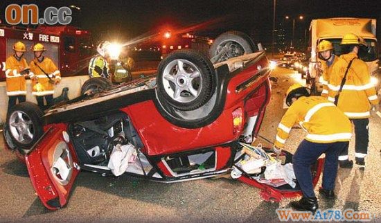 TVB富家女何傲芝出车祸被曝与林溥来关系密切