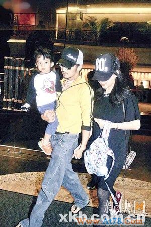 张柏芝秘密出院谢贤否认儿媳爆肥