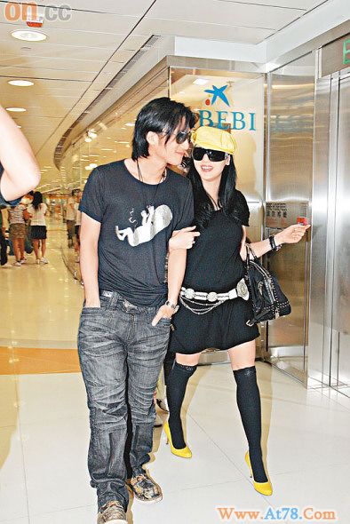 谢霆锋陪张柏芝庆生日后再离港拍新片(图)