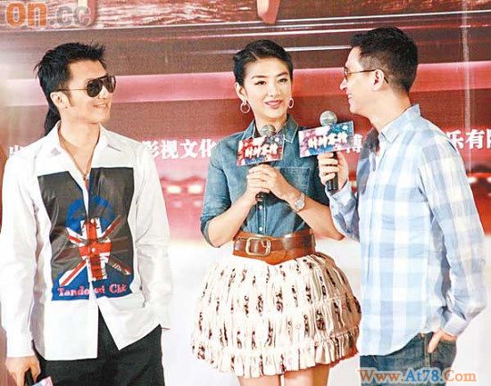 黄奕提起婚讯即装傻谢霆锋心情好想拍喜剧(图)