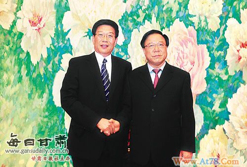 甘肃省省长徐守盛调任湖南 被提名为省长人选