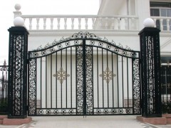 天津别墅铁艺大门，天津铁艺大门