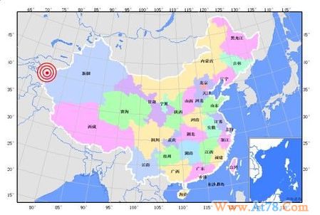 新疆乌恰县14时38分发生5.1级地震