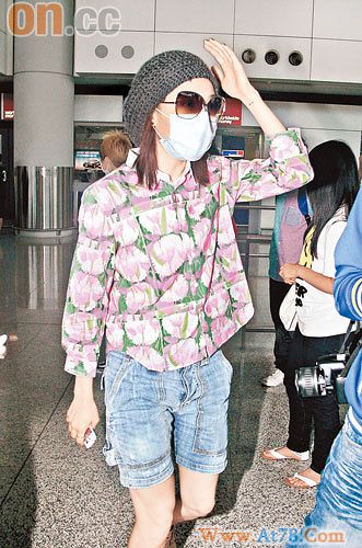 容祖儿疑感染肠病毒好友微博留言慰问