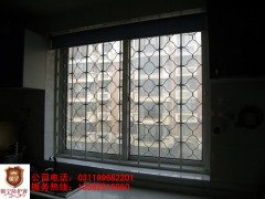 室内开启式防护窗