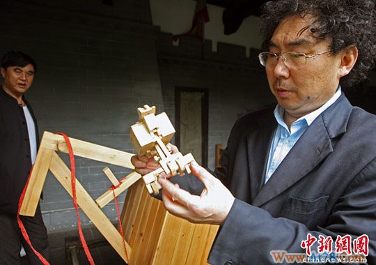 成都武侯祠展示诸葛亮木牛流马(组图)