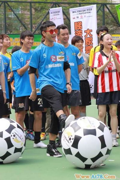 梁汉文任“不赌球大使”不担心“寡妇月”(图)