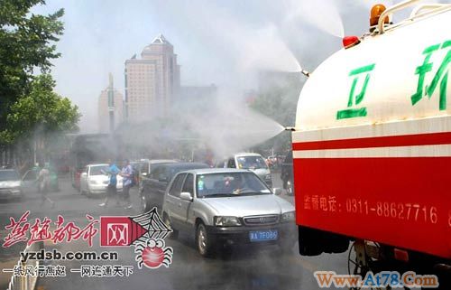 河北多地遭高温袭击气象局发布黄色预警(组图)