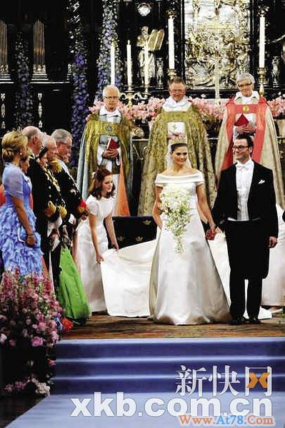 瑞典女王储嫁平民教练5万份中国陶瓷作国礼