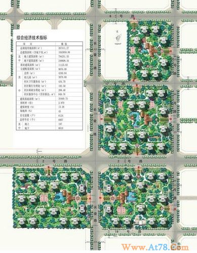 位于海口市长流起步区西南侧的五源河公寓规划平面图 资料图
