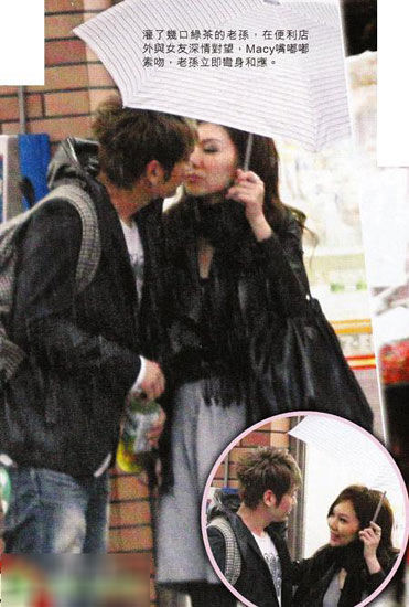 孙耀威公开恋情秀甜蜜与陈美诗融洽从不吵架