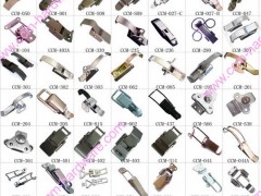 不锈钢弹簧闩锁，带锁钩的闩锁