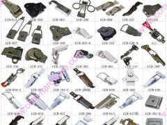 工具箱搭扣，拉动式门锁，双扣