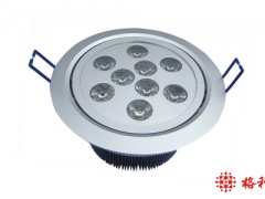 深圳格利美－9×1W大功率LED天花灯