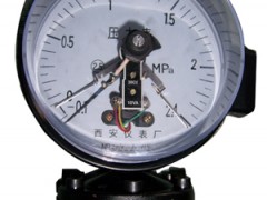 耐腐隔膜电接点压力表