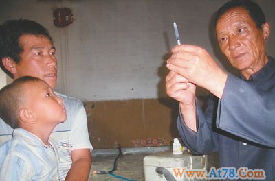 “针眼上的是天大的事”--记山西静乐县双路乡卫生防疫员王元林