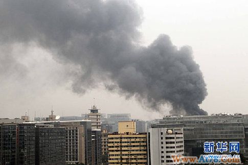 中国工商银行总行一简易楼失火 无人员伤亡