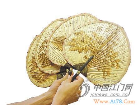 火画扇茅龙笔 江门国家级非遗月底出征世博(图)