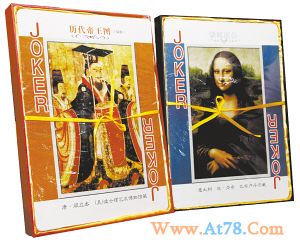 方寸之间显艺术之美 扑克成收藏市场新宠儿(图)